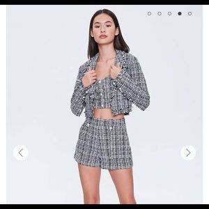 *SOLD*  NEW F21 3 Piece Tweed Set